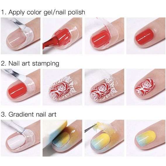 Anti-freezing Peel Off Nail Art Latex 7ml - Universal Nail Supplies