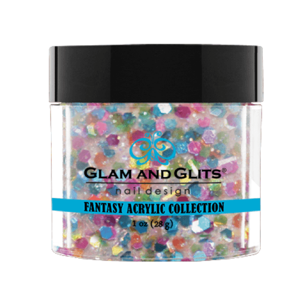 Glam and Glits Fantasy Acrylic Collection - Carnival #FA521 - Universal Nail Supplies