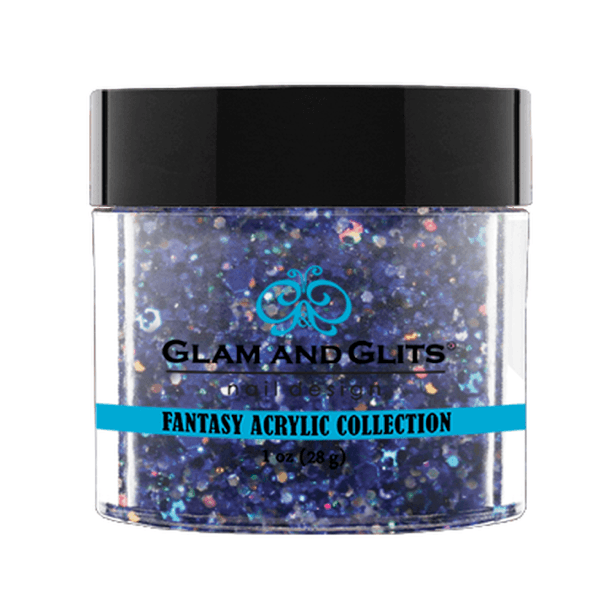 Glam and Glits Fantasy Acrylic Collection - Bluetiful #FA525 - Universal Nail Supplies