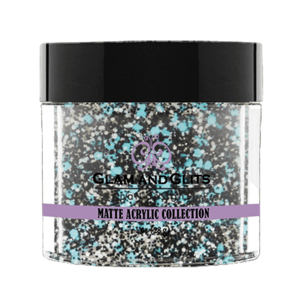 Glam and Glits Matte Acrylic Collection - Bahama Splash #MA603 - Universal Nail Supplies