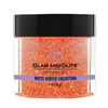 Glam and Glits Matte Acrylic Collection - Orange Brandy #MA634