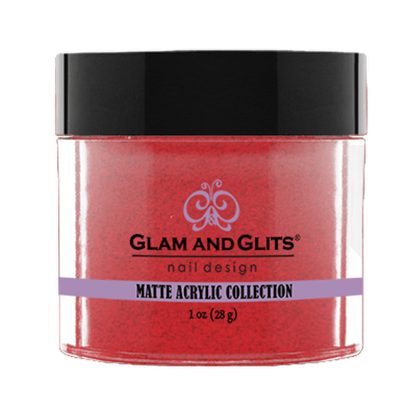 Glam and Glits Matte Acrylic Collection - Fuzzy Berry #MA648 - Universal Nail Supplies