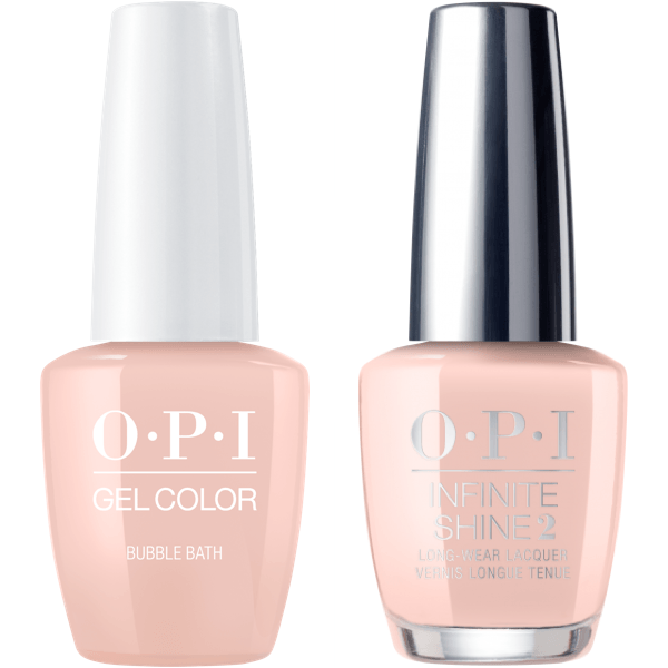 OPI GelColor Bubble Bath #S86 + Infinite Shine #S86 - Universal Nail Supplies