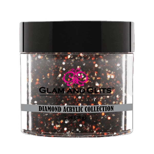 Glam and Glits Diamond Acrylic Collection - Espresso #DA49 - Universal Nail Supplies
