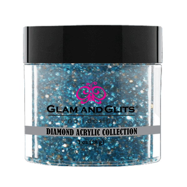 Glam and Glits Diamond Acrylic Collection - Icey Blue #DA54 - Universal Nail Supplies