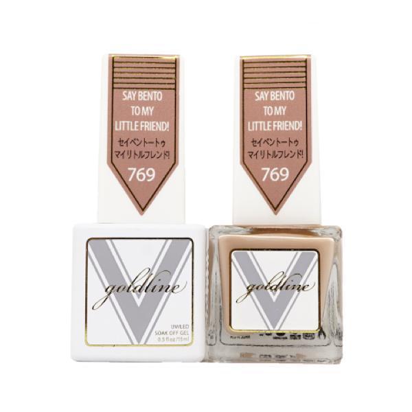 Vetro Goldline Gel + Matching Lacquer - Say Bento To My Little Friend! #769 - Universal Nail Supplies