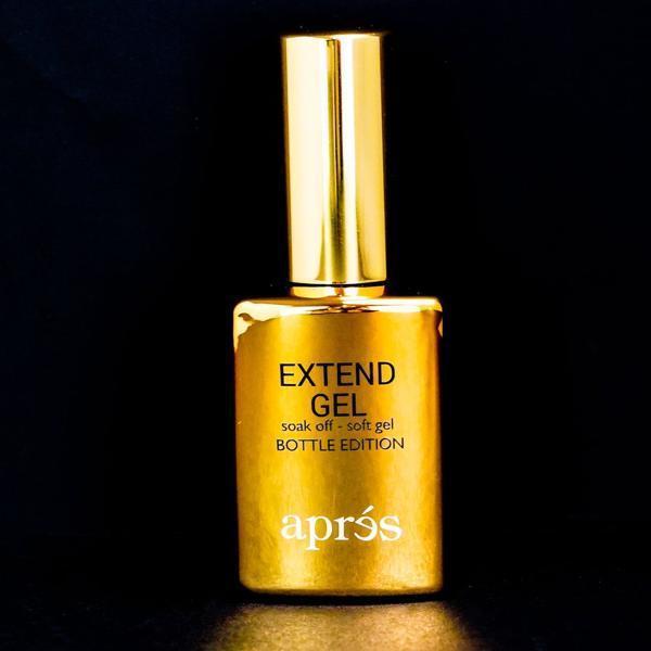 Aprés Nail Gel-X Nail Extensions - Extend Gel Gold Bottle Edition (Large Size) 30 mL - Universal Nail Supplies