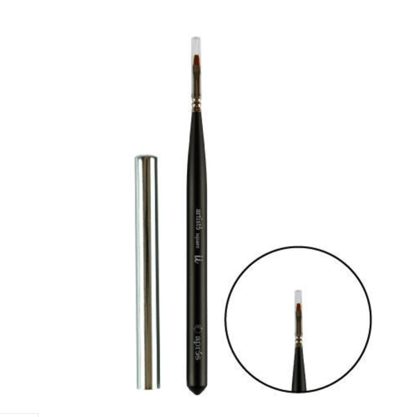 Aprés Nail - Artisté Gel Brush - Square - Universal Nail Supplies