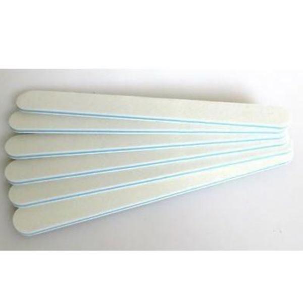 Nail Files White and Blue 50 pcs -180/180 - Universal Nail Supplies