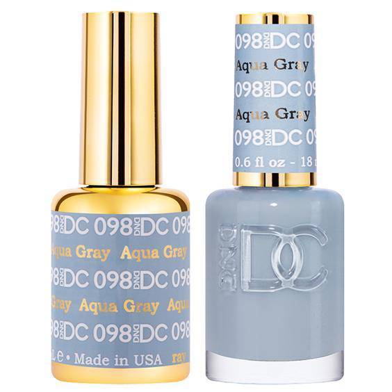 DND DC Gel Duo - Aqua Gray #098 - Universal Nail Supplies