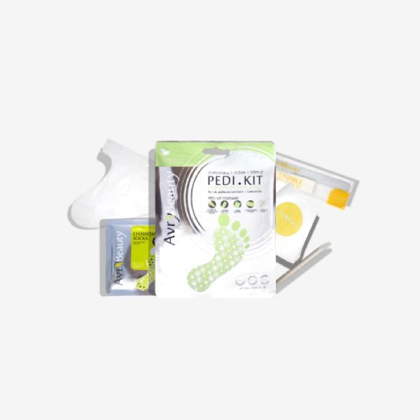 All-In-One Disposable Pedi kit with Chamomile Socks - Universal Nail Supplies
