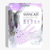 All-In-One Disposable Mani kit with Lavender Gloves