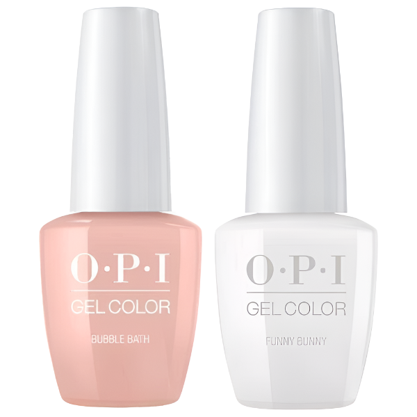 OPI GelColor Bubble Bath + Funny Bunny - Universal Nail Supplies