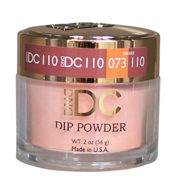 DND DC DIPPING POWDER - #110 Peach Jealousy - Universal Nail Supplies