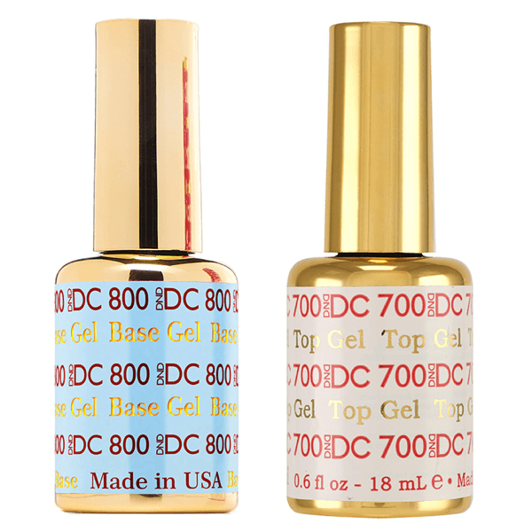 DND DC Gel - Base And Top #700 + #800 - Universal Nail Supplies