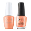 OPI GelColor + Matching Lacquer Apricot AF S014