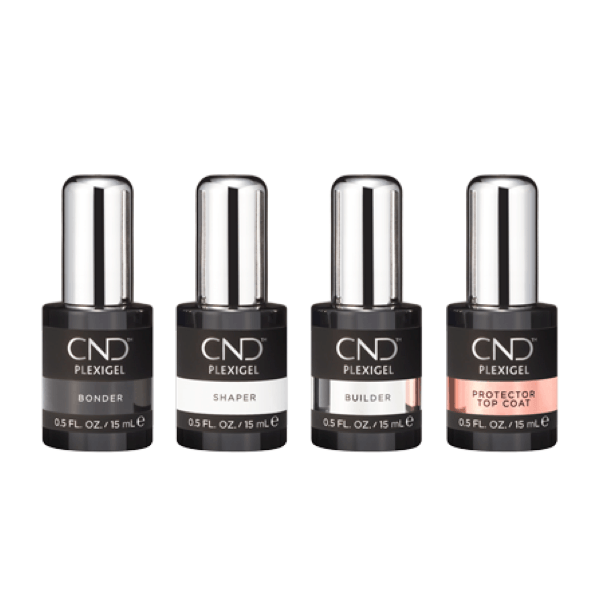 CND Plexigel Essentials Set of 4 - Universal Nail Supplies