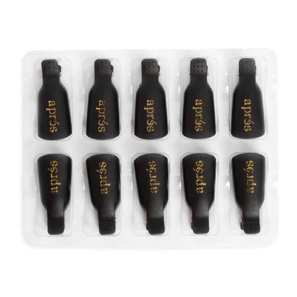 Aprés Nail - Gel Polish Remover ClipSet of 10 - Universal Nail Supplies