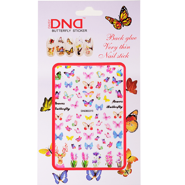 DND Nail Art - Butterfly Stickers #319 - Universal Nail Supplies