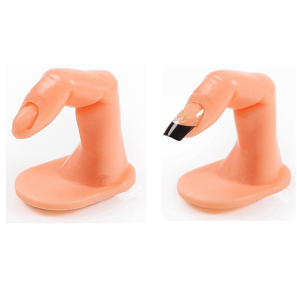 False Nail Practice Finger Model Nail Art Training Tool - Universal Nail Supplies