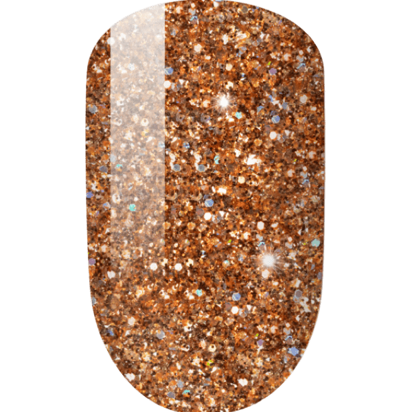 Lechat Perfect Match Sky dust Gel + Matching Lacquer - Copper Comet #SDMS11 - Universal Nail Supplies