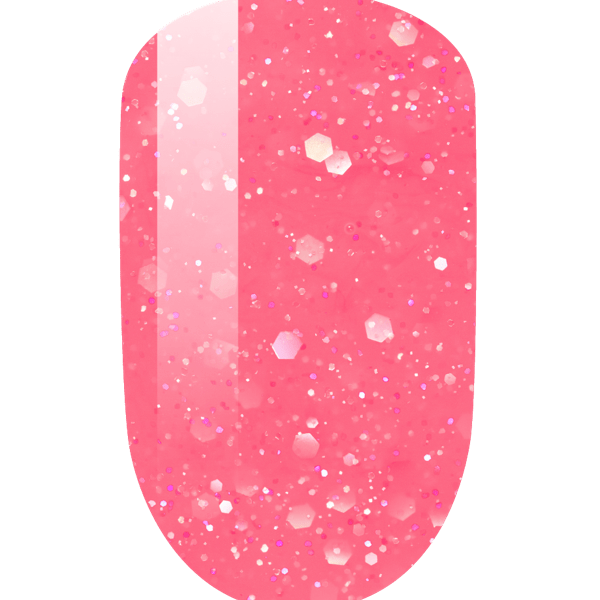 LeChat Perfect Match Gel + Matching Lacquer Flamboyant Flamingo #253 - Universal Nail Supplies