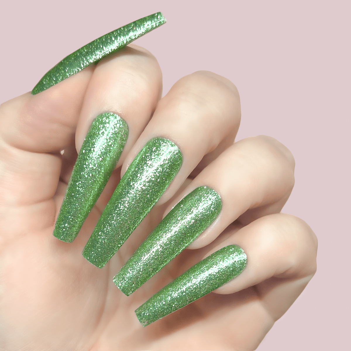 Kiara Sky Platinum GelFX - Emerald Star #GFX208 - Universal Nail Supplies