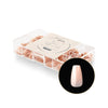Aprés Gel-X - Neutrals Maisie Natural Coffin Short Box of Tips 150pcs - 11 Sizes