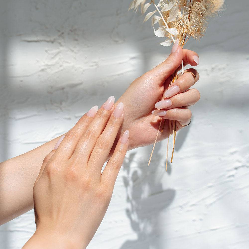 Aprés Gel-X - Neutrals Maisie Natural Coffin Short Box of Tips 150pcs - 11 Sizes - Universal Nail Supplies