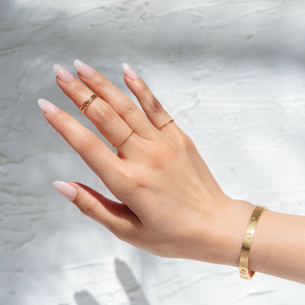 Aprés Gel-X - Neutrals Maisie Natural Round Medium Box of Tips 150pcs - 11 Sizes - Universal Nail Supplies