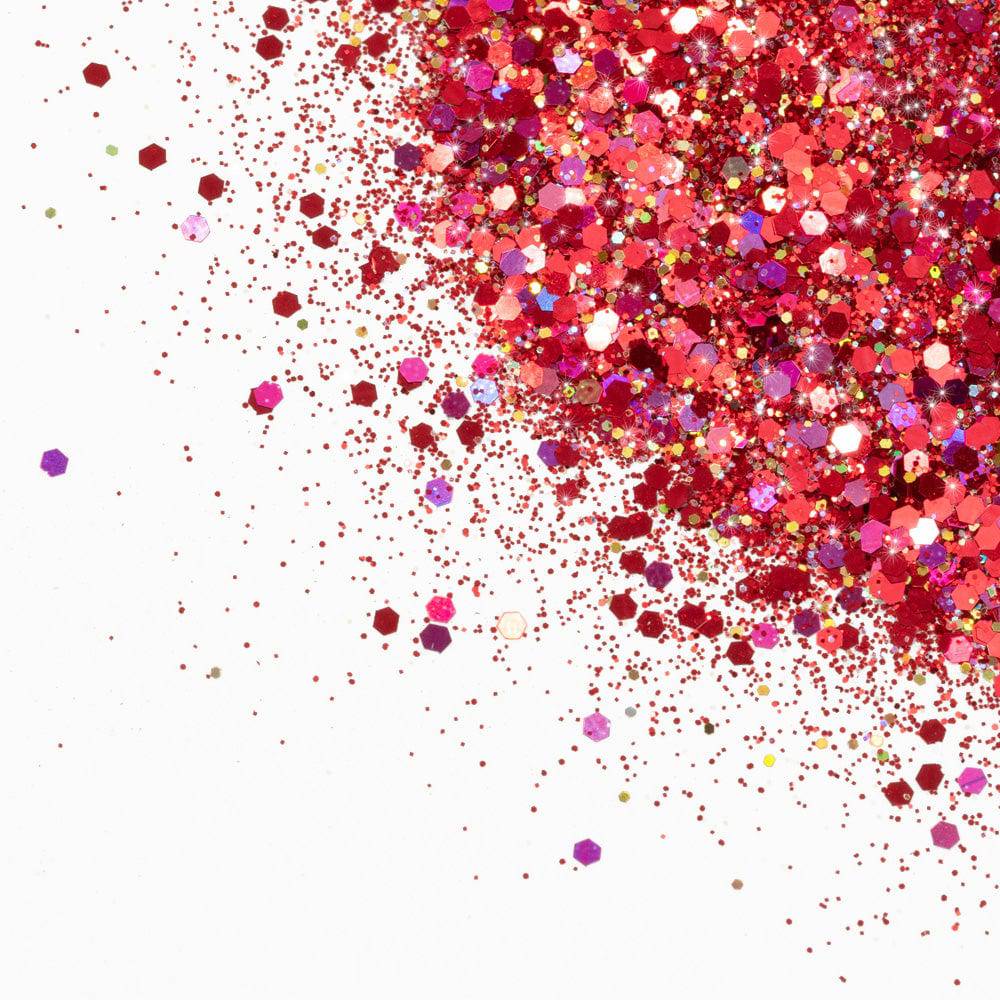 Lechat Effx Glitter - Red Halo #P1-40 (1oz) - Universal Nail Supplies