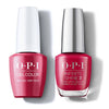 OPI GelColor + Infinite Shine Red-veal Your Truth #F007