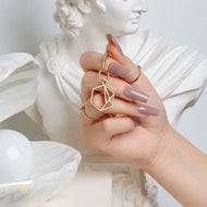 Aprés Gel-X - Neutrals Mia Natural Stiletto Medium Box of Tips 150pcs - 11 Sizes - Universal Nail Supplies