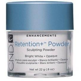 CND Retention + Sculpting Powder Bright White Opaque 0.8 oz - Universal Nail Supplies