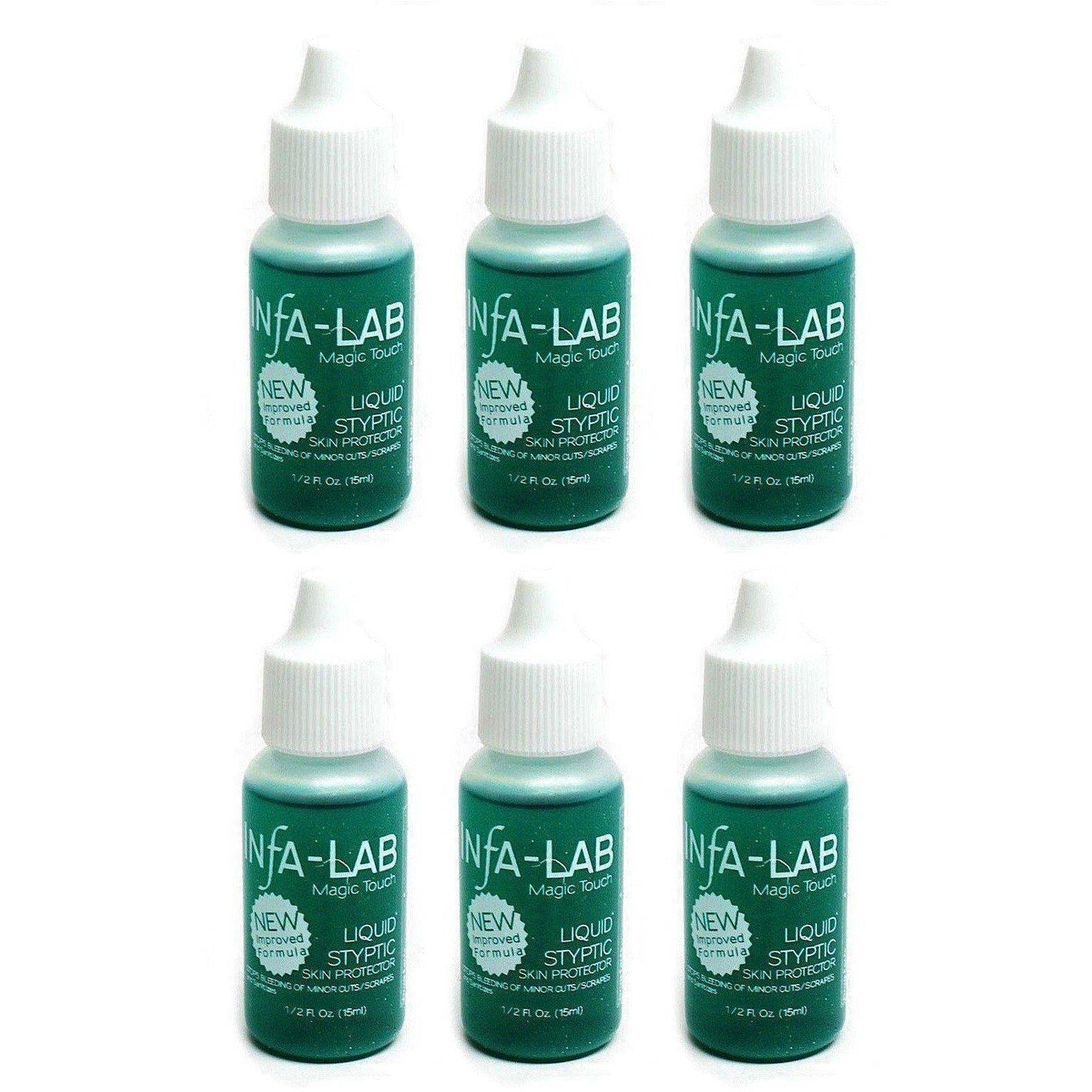 Infalab Magic Touch Liquid Styptic 0.5oz (6ct) - Universal Nail Supplies