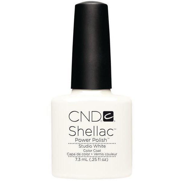 CND Creative Nail Design Shellac - Studio White - Universal Nail Supplies