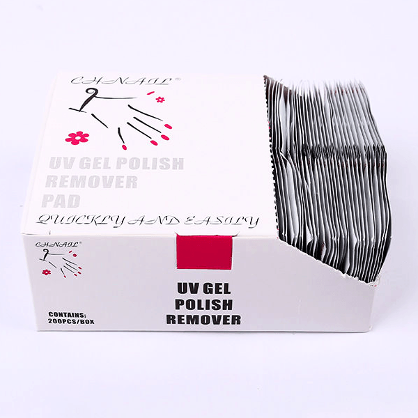 UV Gel Polish Remover Pad 200 pcs/box - Universal Nail Supplies