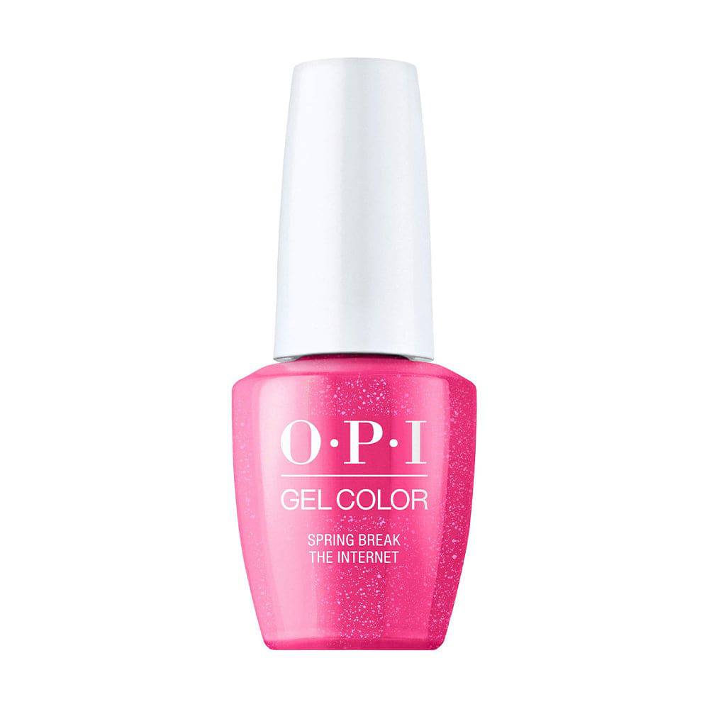 OPI GelColor + Matching Lacquer Spring Break The Internet #S009