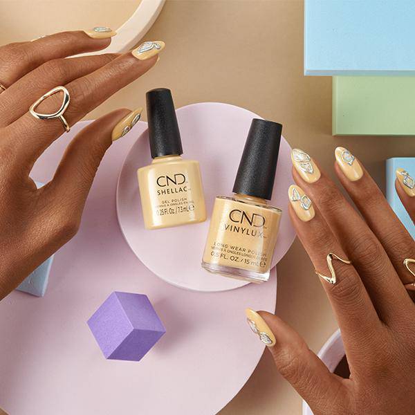 CND Creative Nail Design Vinylux + Shellac Seeing Citrine - Universal Nail Supplies
