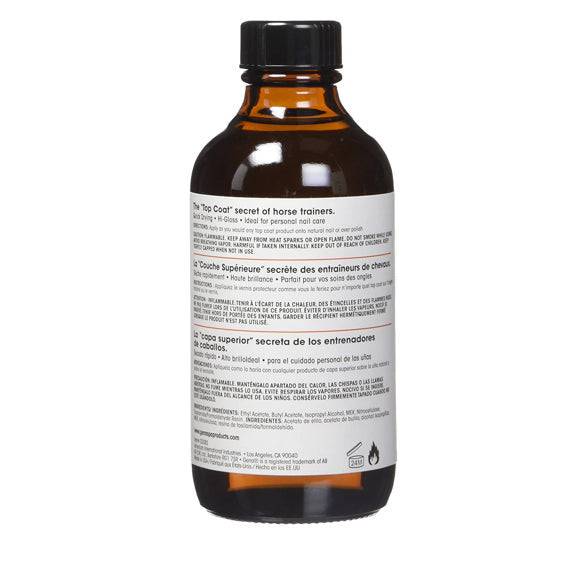 Gena Healthy Hoof Lacquer High Gloss Protectant Top Coat 4oz - Universal Nail Supplies