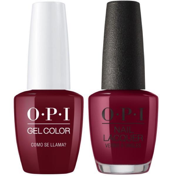 OPI GelColor + Matching Lacquer Como Se Llama? #P40 - Universal Nail Supplies