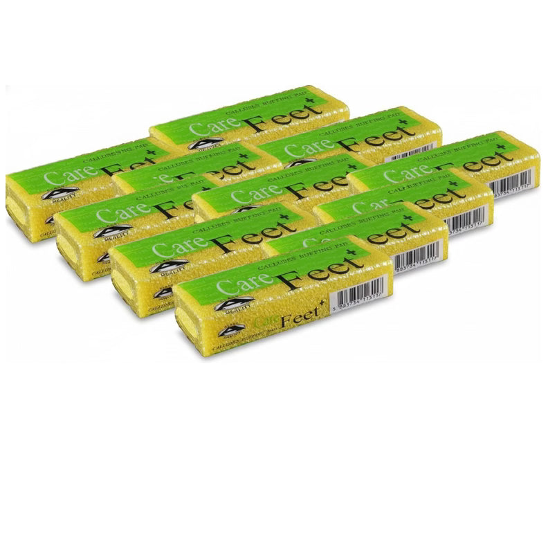 Care Feet Callus Buffing Pad 10pcs Box - Small - Coarse - Universal Nail Supplies