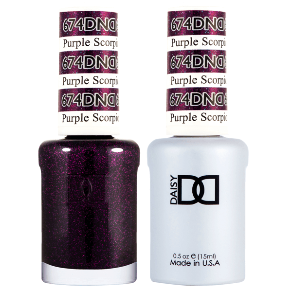 DND Daisy Gel Duo - Purple Scorpio #674 - Universal Nail Supplies