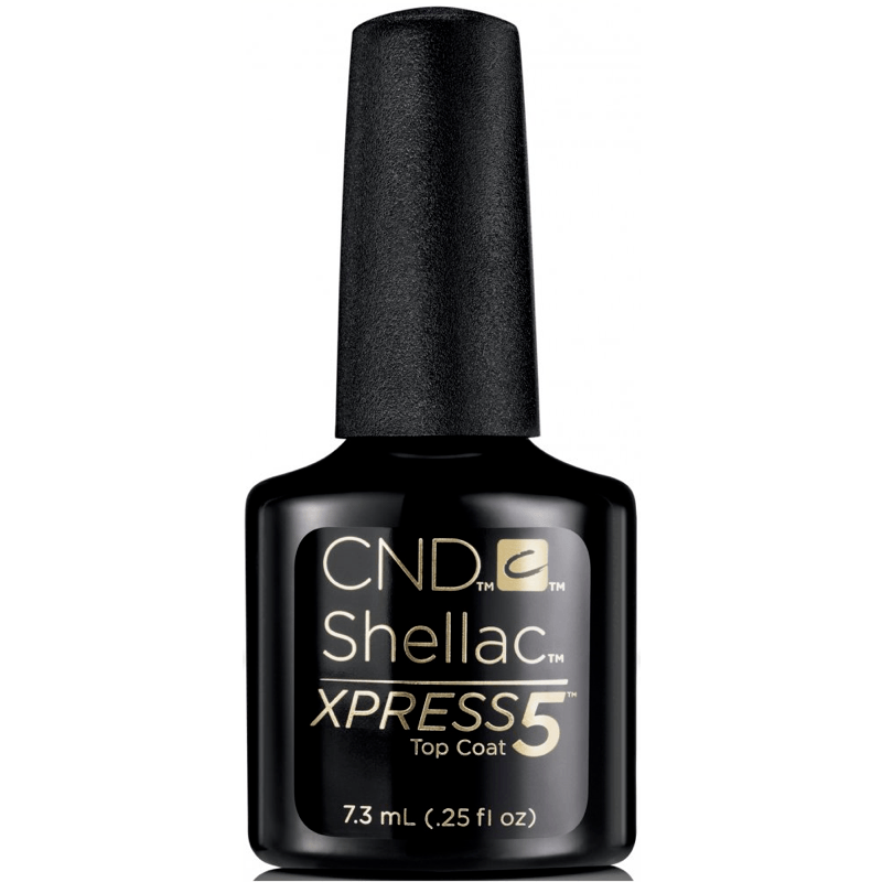 CND Creative Nail Design Shellac - Xpress 5 Top Coat 0.25 oz - Universal Nail Supplies