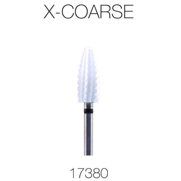 Cre8tion ceramic gel remover nail drill bit 3/32" for gentle gel removal and nail filing.