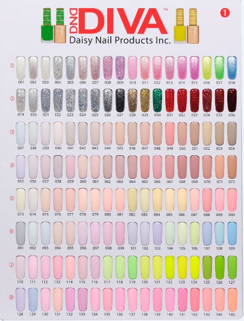 Dnd Gel & Polish Diva Duo - 092 Looking Glass - Universal Nail Supplies