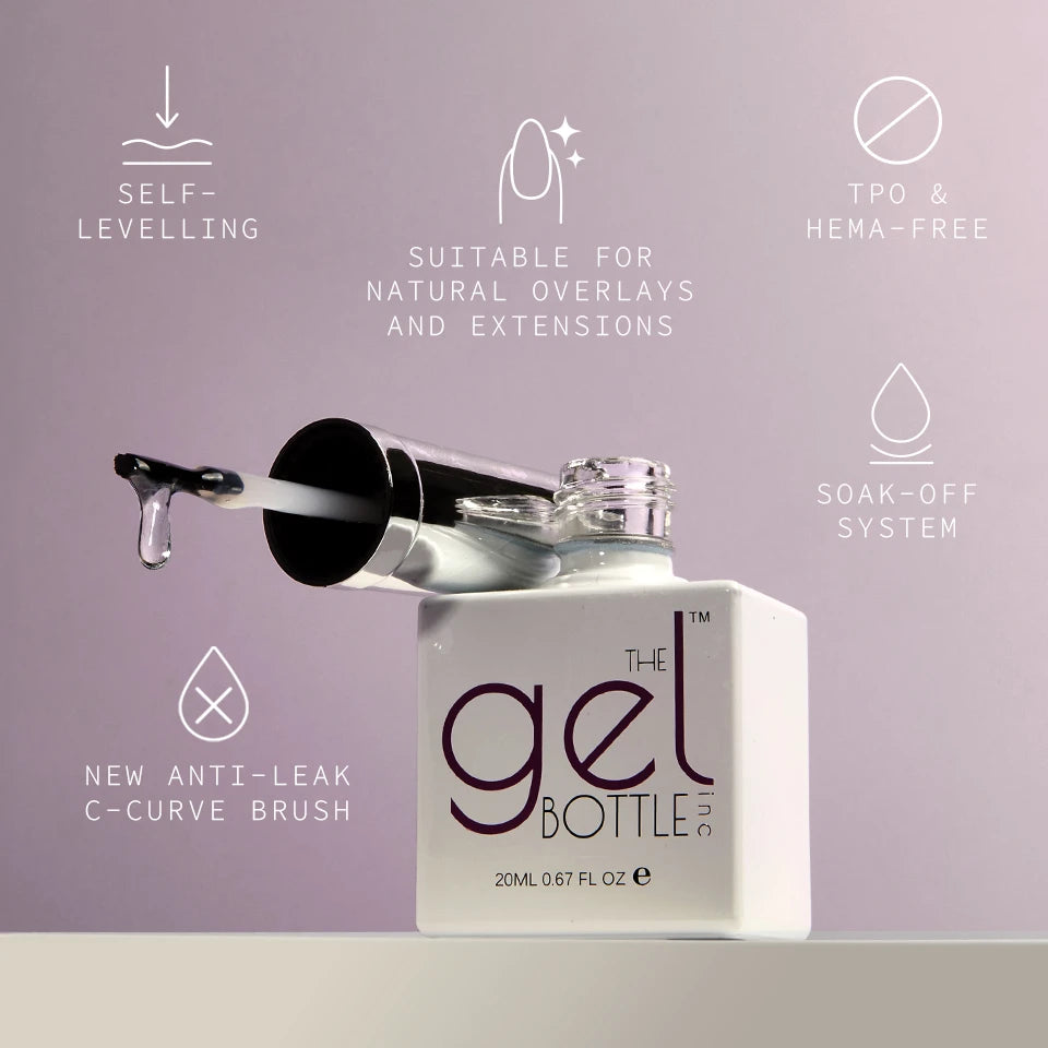The GelBottle Fibre Builder BIAB™ TPO & Hema-Free Clear 20mL