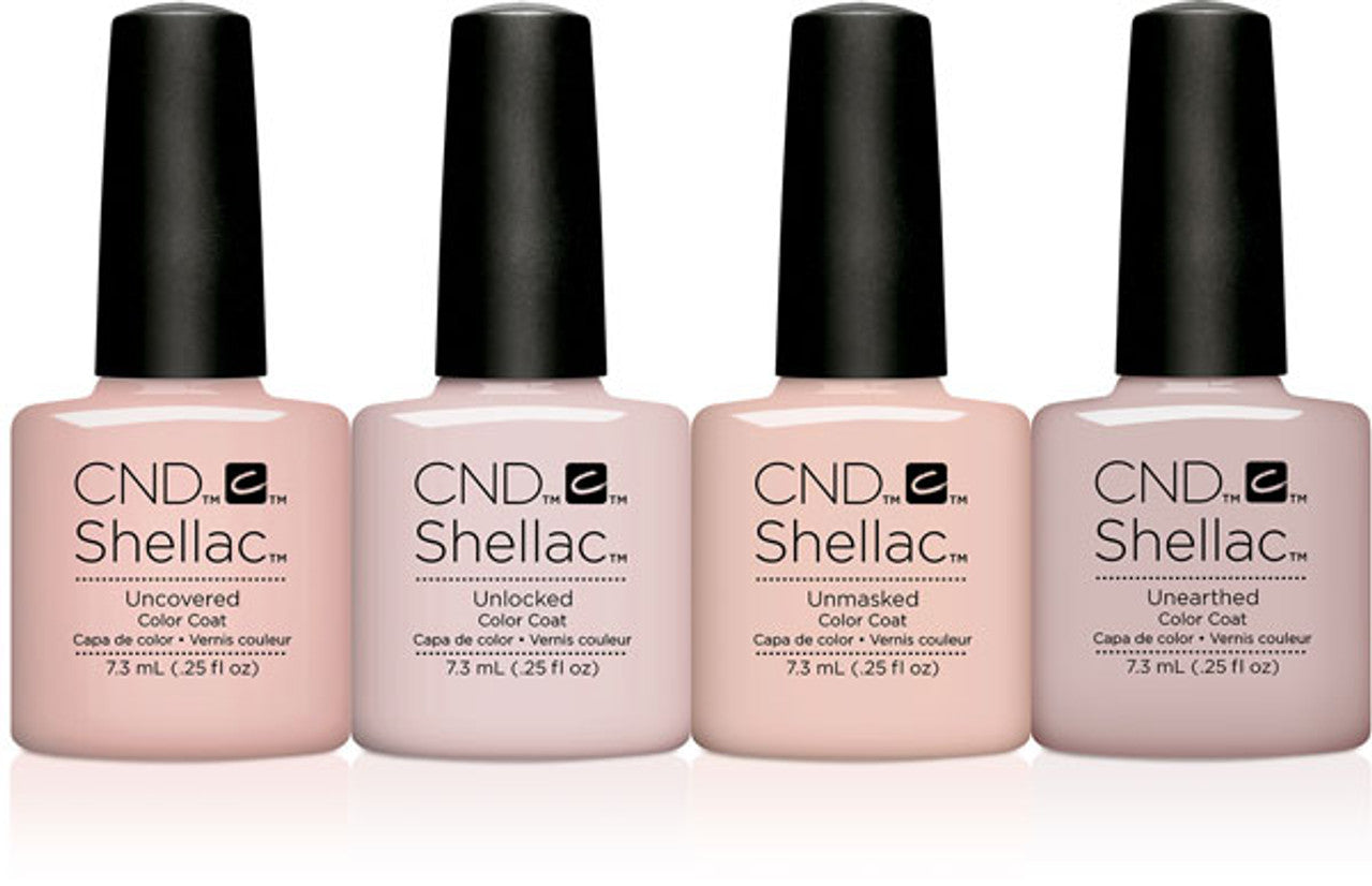 CND Creative Nail Design Shellac - Nudes Collection - Universal Nail Supplies