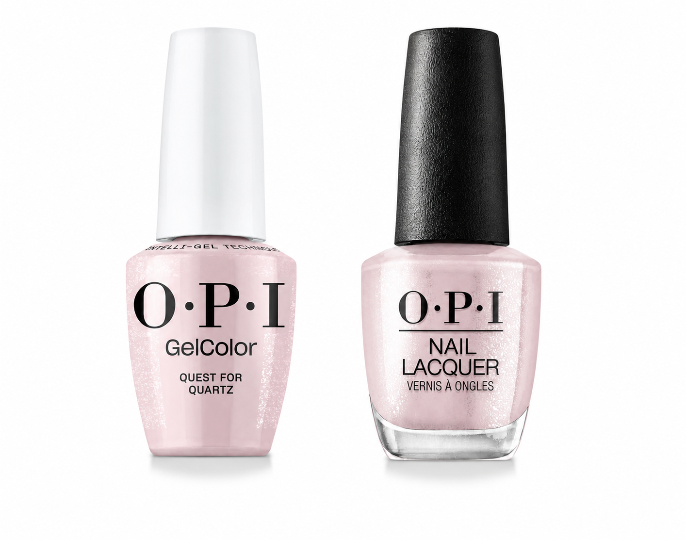 OPI GelColor Intelli-Gel + Matching Lacquer Quest for Quartz GCD50