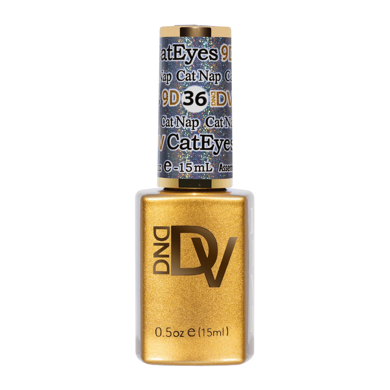 Dnd Diva Gel Polish 9D Cat Eye Glassball #36 - Cat Nap - Universal Nail Supplies